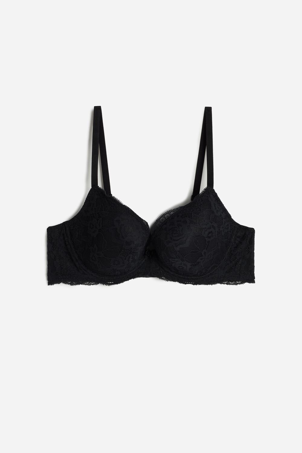 Intimissimi Irina Kanten Balconette Bra Zwart | 71265RMGP