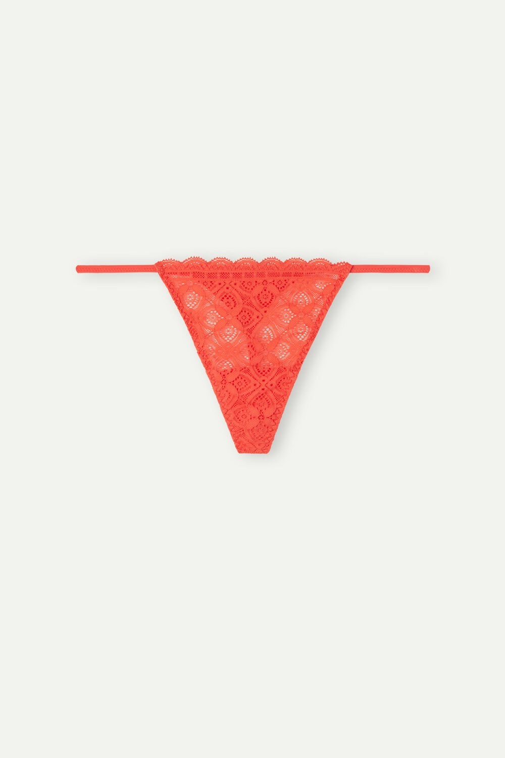 Intimissimi Kanten String String Oranje | 52619ZDFV