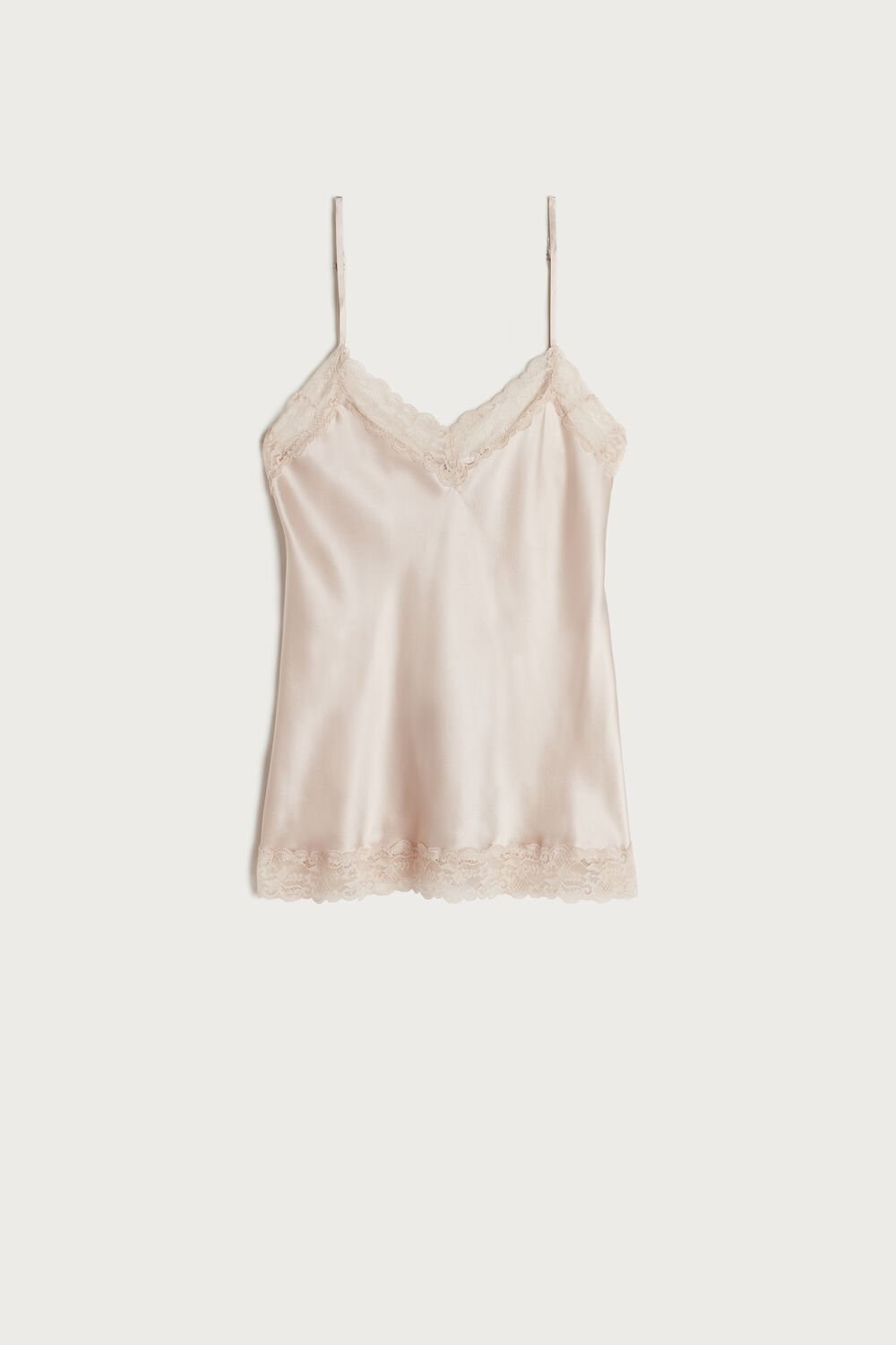 Intimissimi Kanten and Silk Top Roze | 03241GWYP