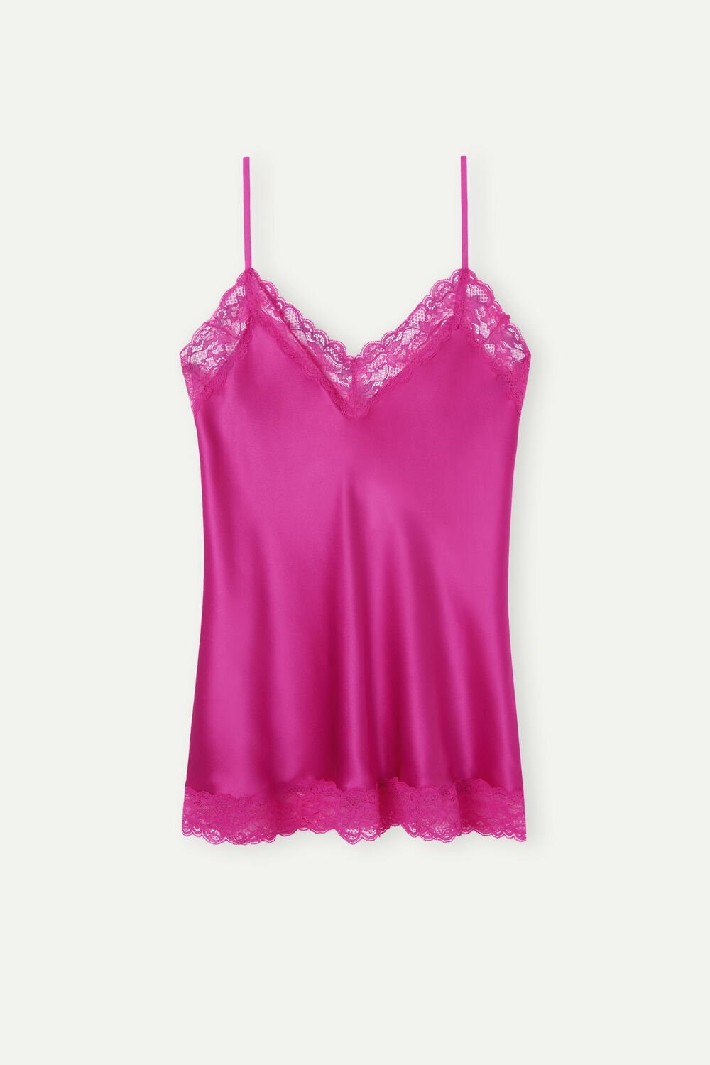 Intimissimi Kanten and Silk Top Roze Roze | 45719VYBK