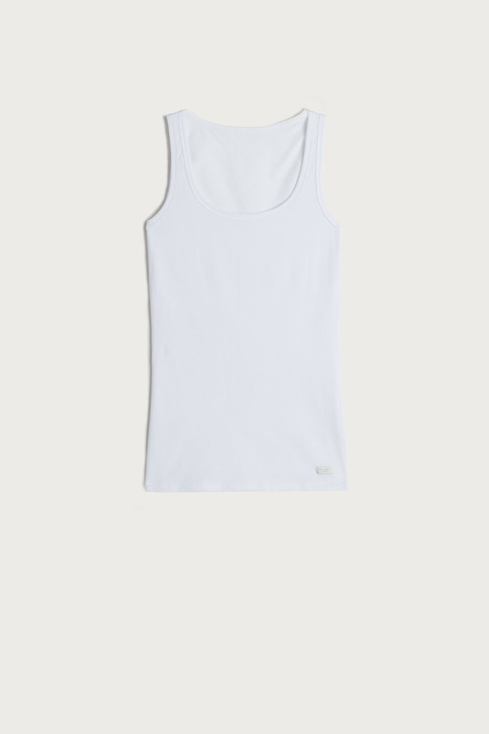 Intimissimi Katoenen Tank Top Wit Wit | 92501FWUX