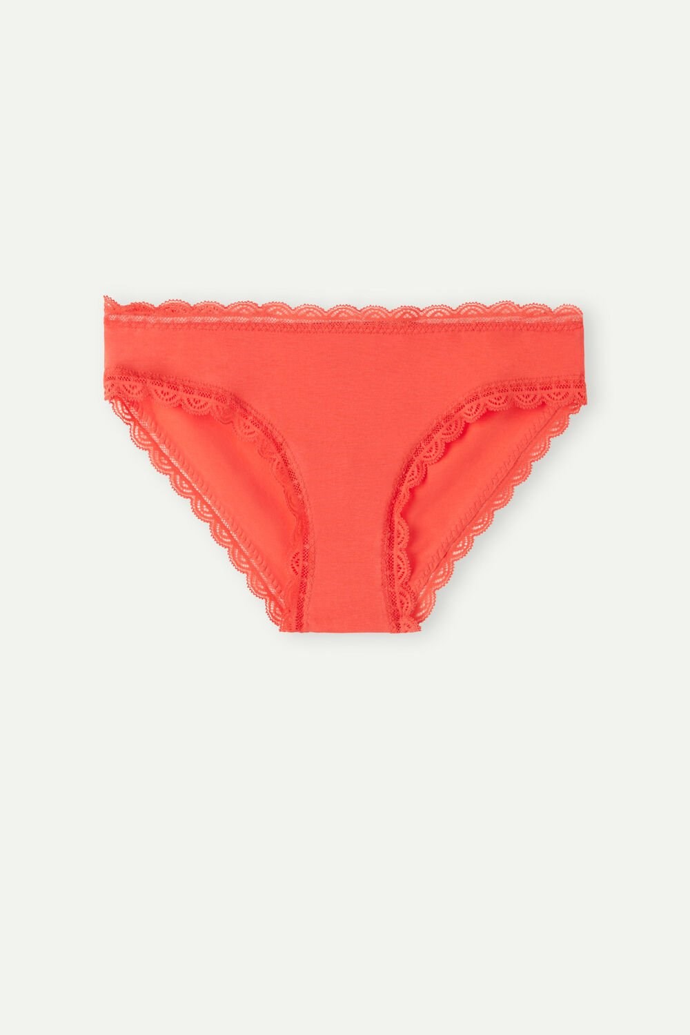 Intimissimi Katoenen and Kanten Panties Oranje | 34582BYSK