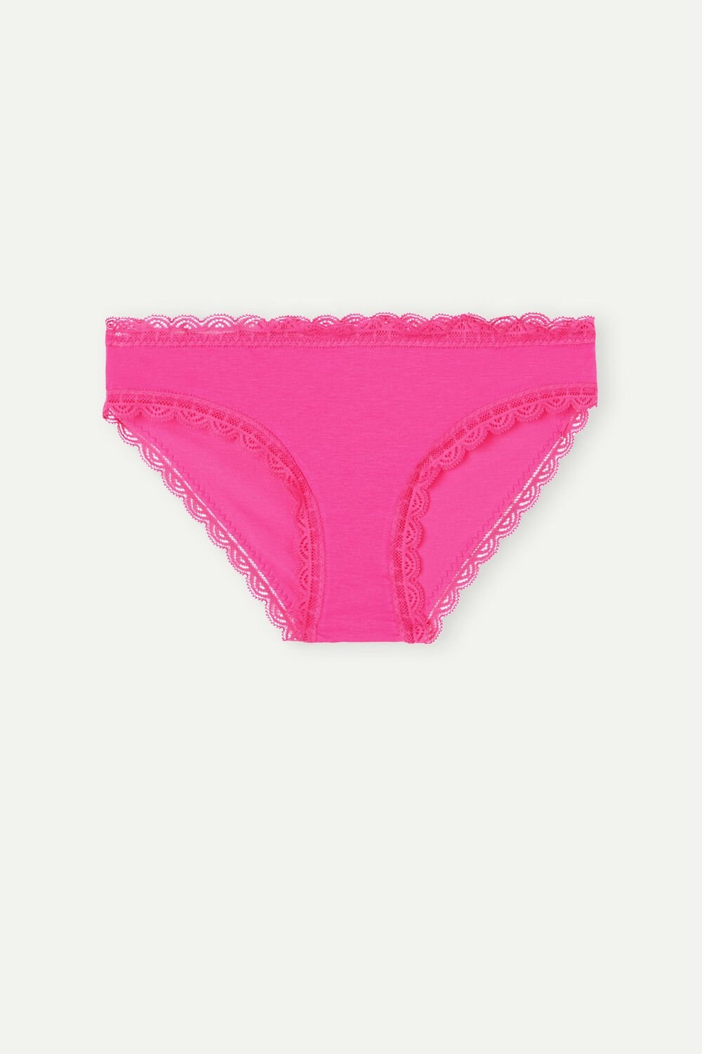 Intimissimi Katoenen and Kanten Panties Roze Roze | 75206WPMR