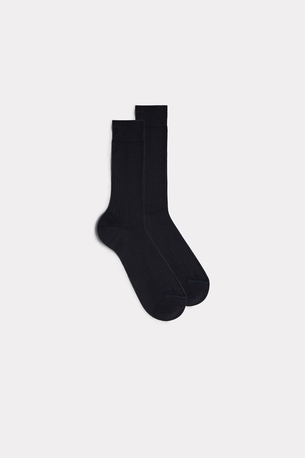 Intimissimi Kort Geribbeld Egyptian Katoenen Socks Grijs | 96741NWGF