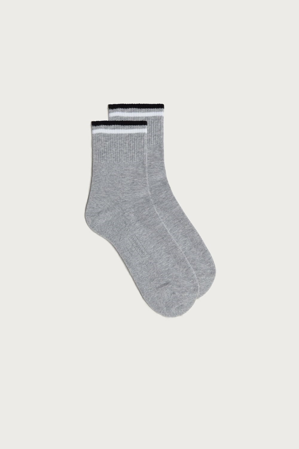 Intimissimi Kort Sports Socks Grijs | 41839OEDR