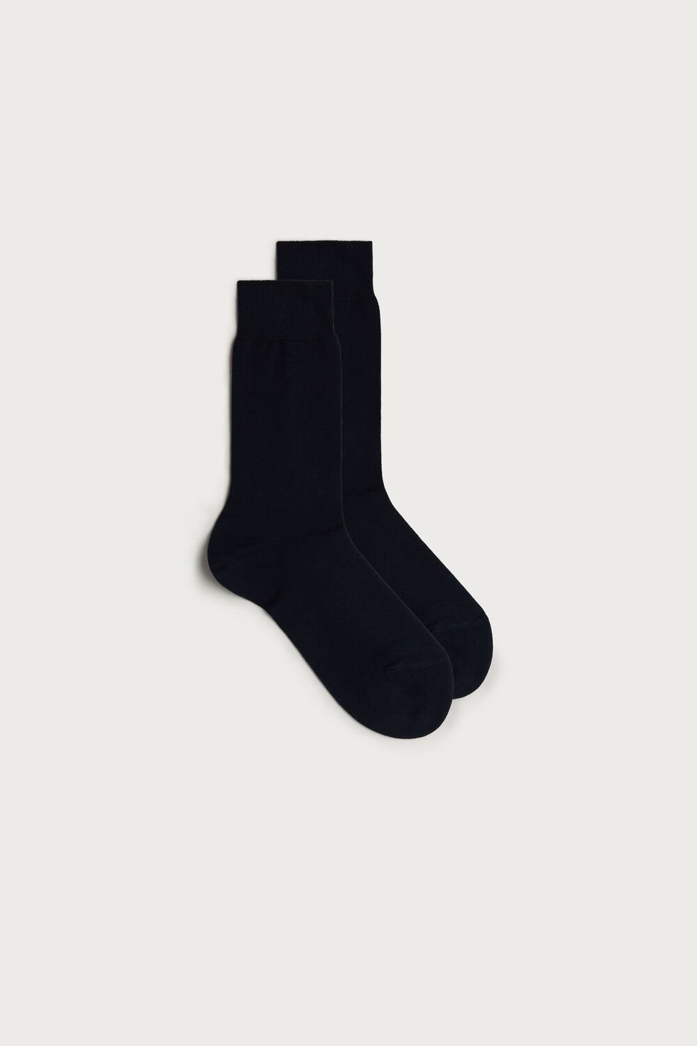 Intimissimi Kort Warm Katoenen Socks Blauw Blauw | 45087SWMV