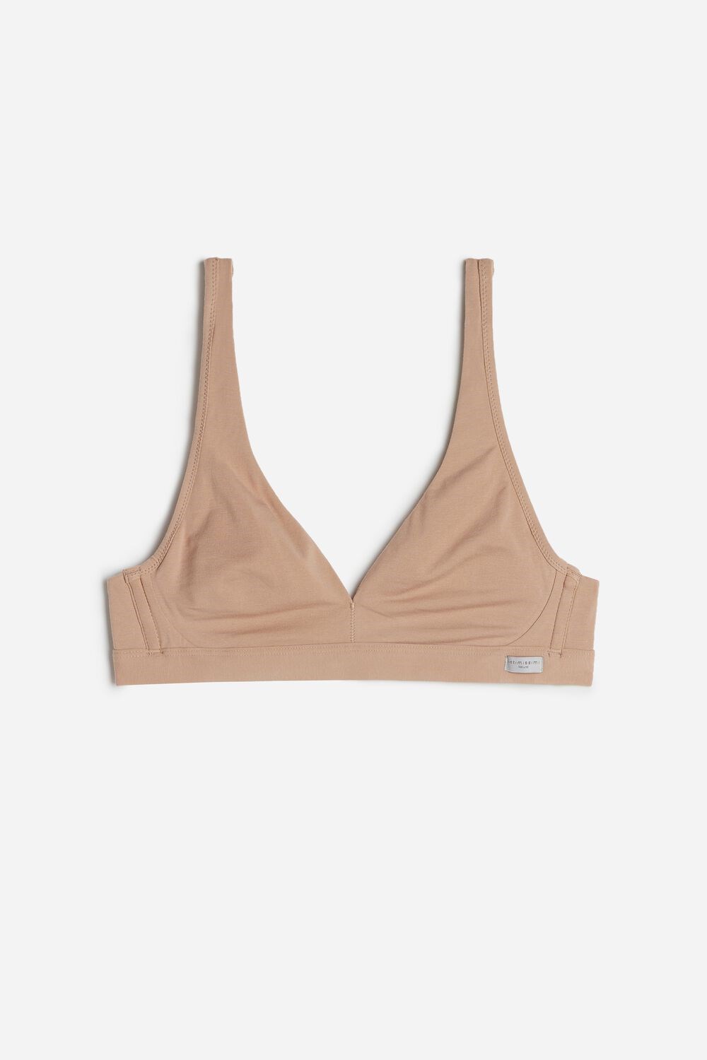 Intimissimi Lara Katoenen Triangle Bra Beige | 72843VGCS