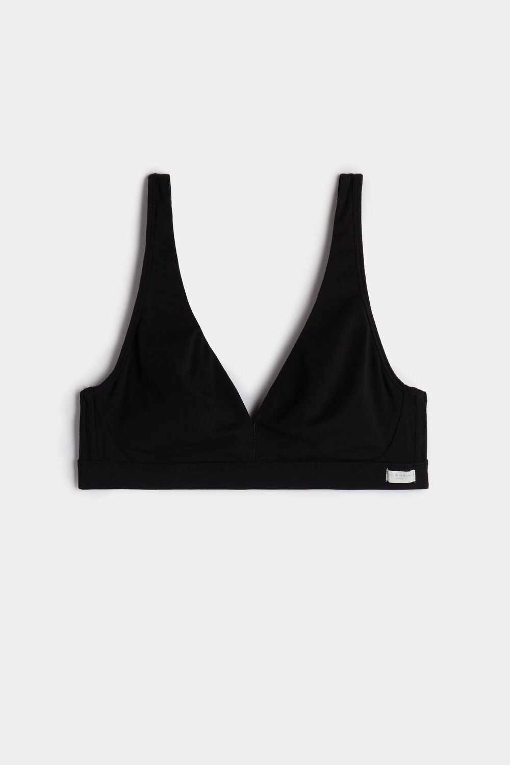 Intimissimi Lara Katoenen Triangle Bra Zwart Zwart | 24183XUJH