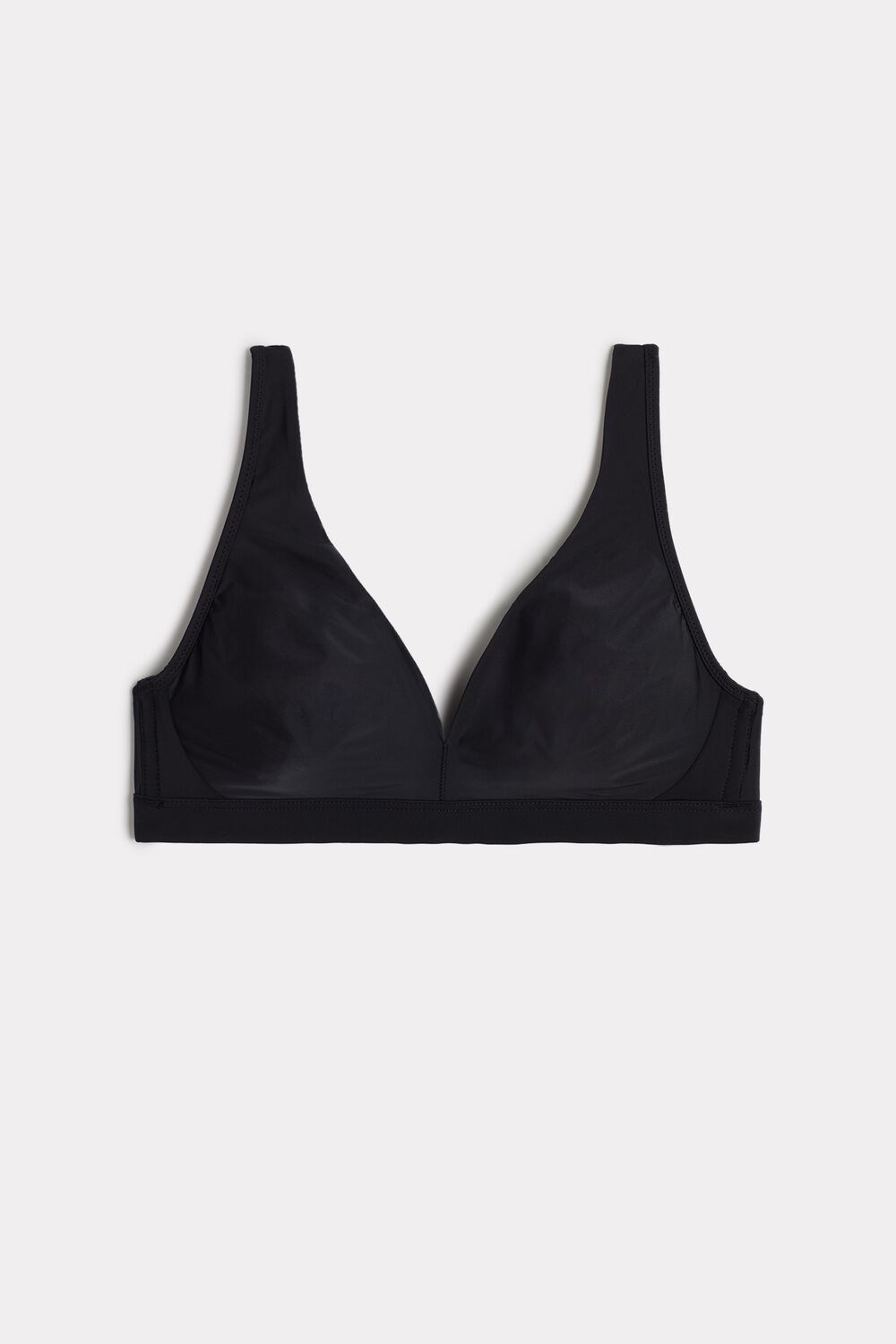 Intimissimi Lara Ultralight Microfiber Triangle Bra Zwart Zwart | 30729JQML