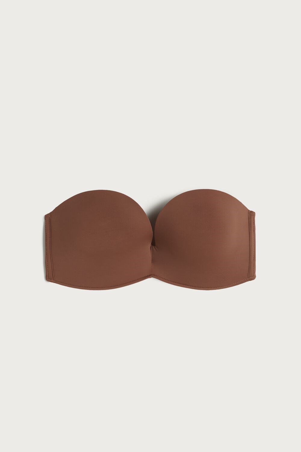 Intimissimi Laura Microfiber Bandeau Bra Donkerbeige | 59720AOTV