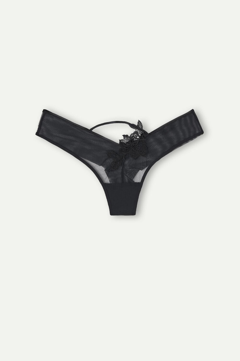 Intimissimi Layers of Lust ‘80s Stijl Brazilian Panties Zwart Zwart | 53416CLXA