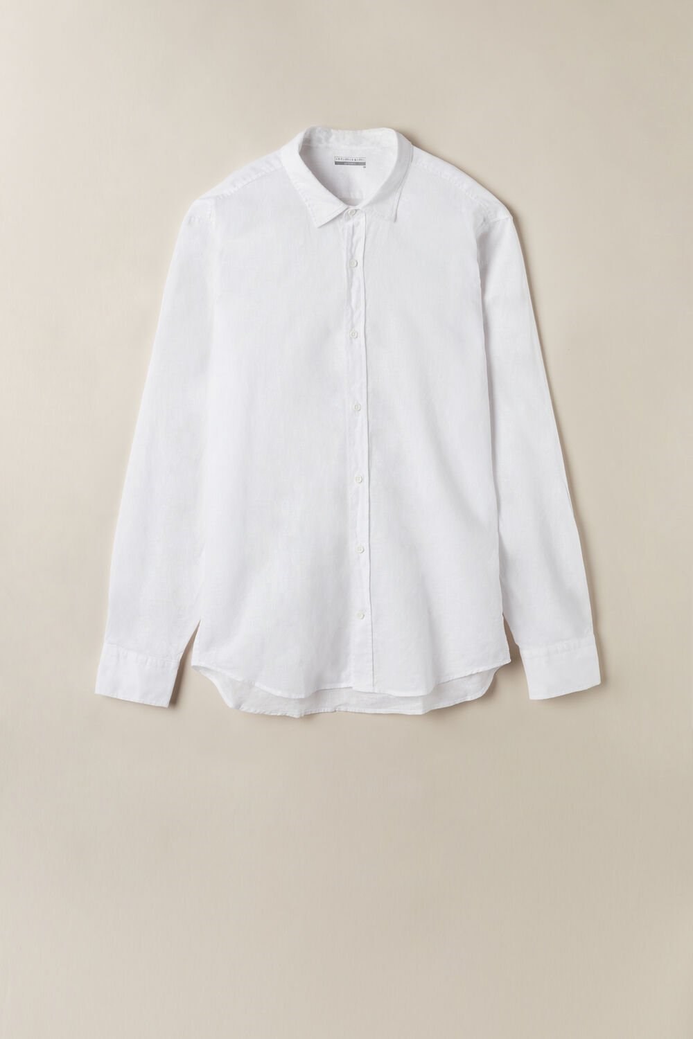 Intimissimi Linen and Katoenen Shirt Wit Wit | 97021IDVR