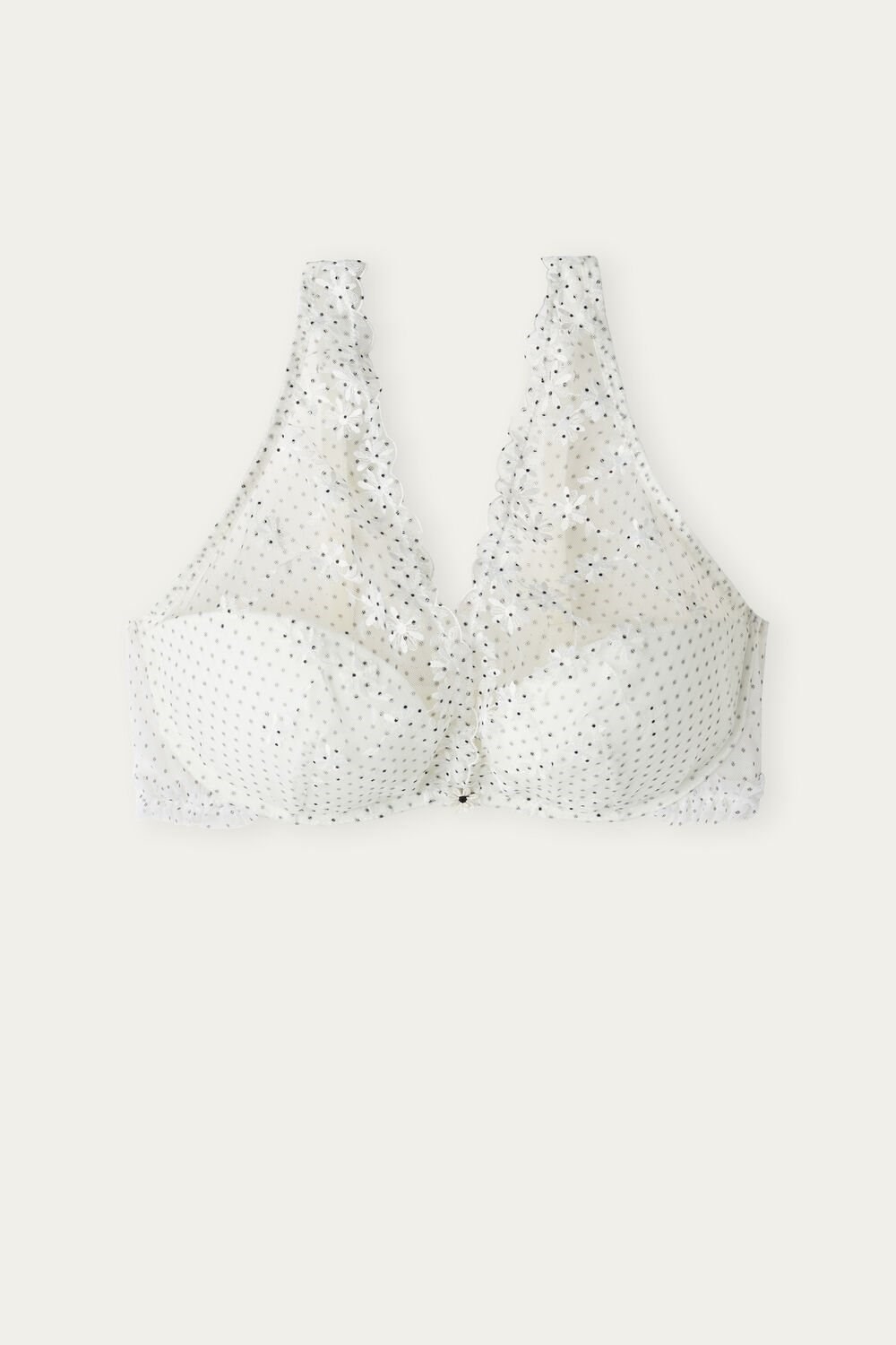 Intimissimi Little Pleasures Giorgia Balconette Bra Wit Zwart | 83596YNXK