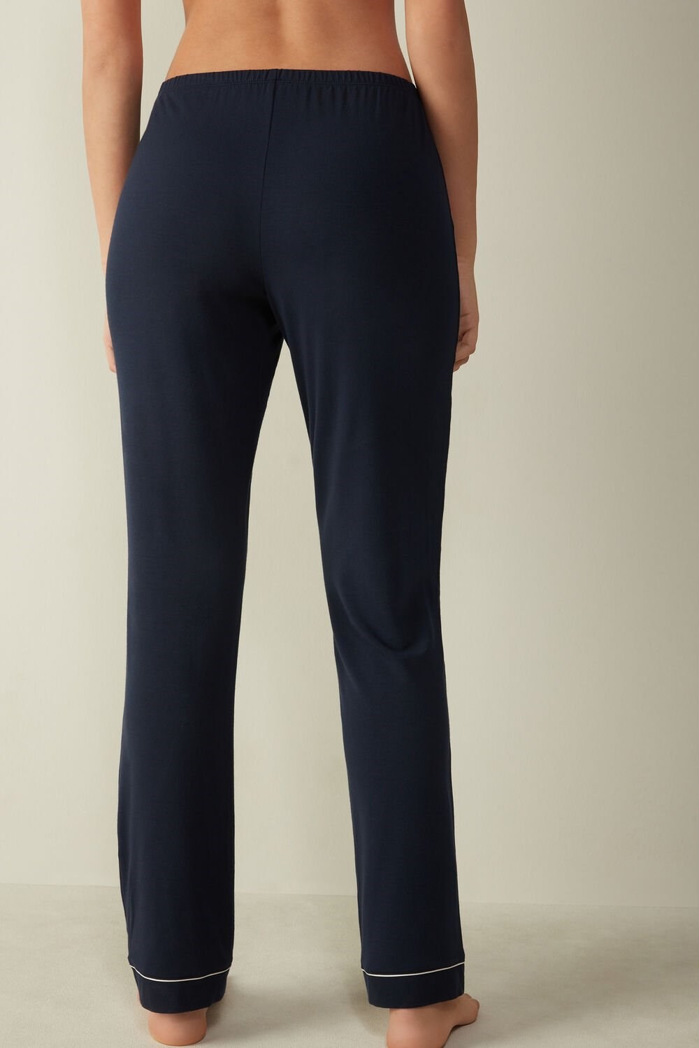 Intimissimi Long Micromodal Trousers Blauw Blauw | 29360ZXCD