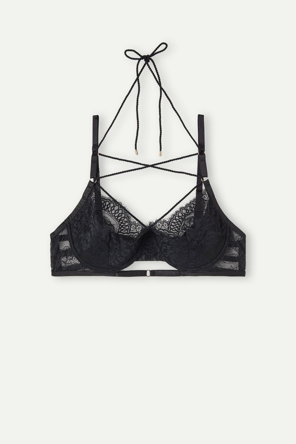 Intimissimi Loosen Heartstrings Demi Bra Zwart Zwart | 20587WGIE