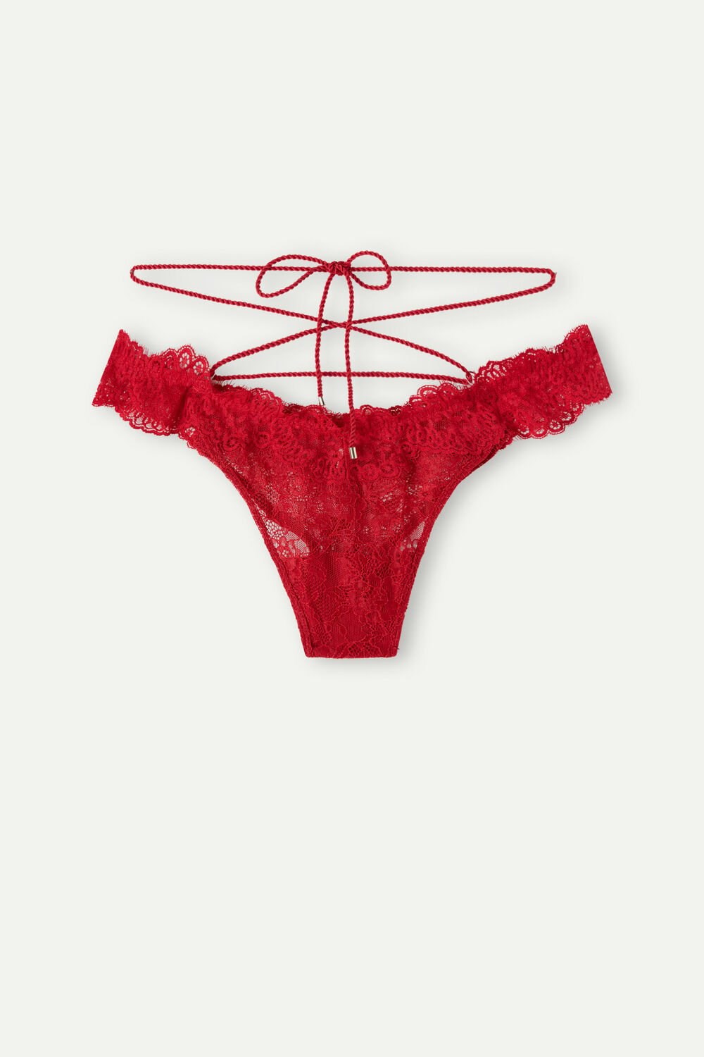 Intimissimi Loosen Heartstrings ‘80s Stijl Brazilian Rood Rood | 37054LTOB