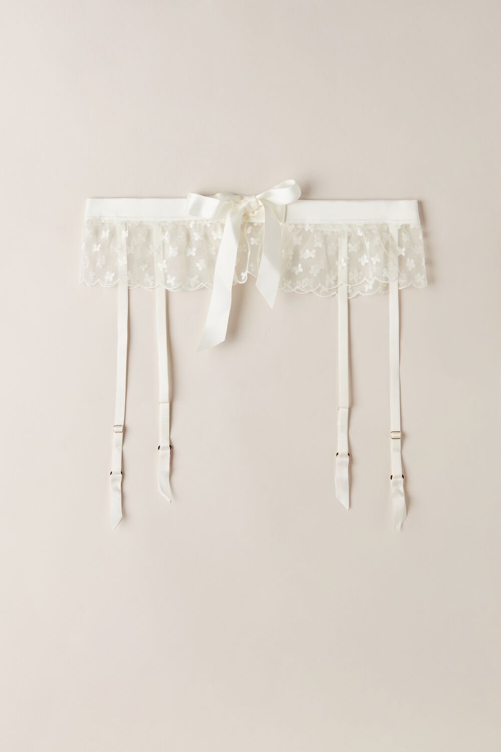 Intimissimi Love Cadeau Garter Belt Wit | 80269XENY