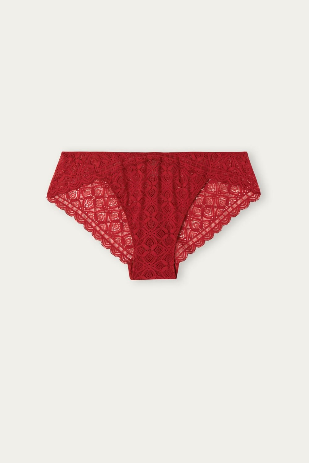 Intimissimi Low Rise Kanten Panties Rood Rood | 79436EXAY