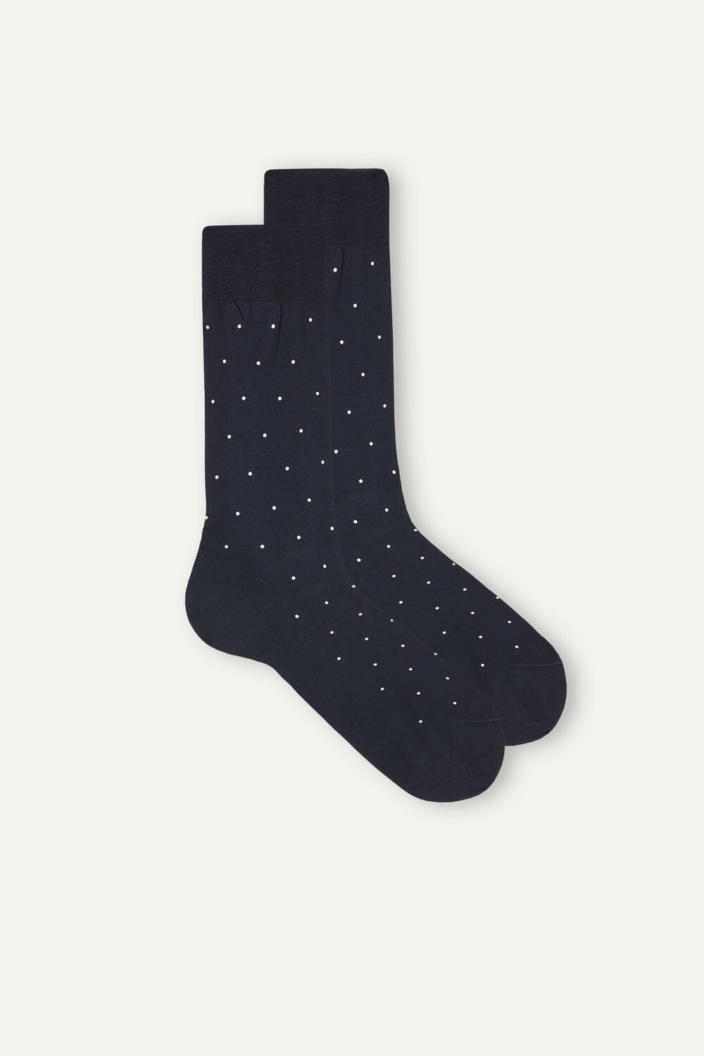 Intimissimi Men’s Kort Socks in Patterned Lisle Katoenen Blauw Blauw | 03485QGYT