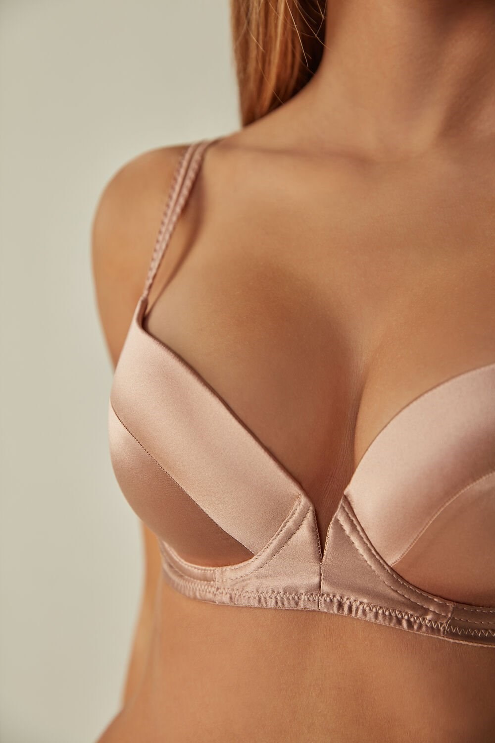 Intimissimi Mia Silk Super Push-Up Bra Roze | 95480BPOK