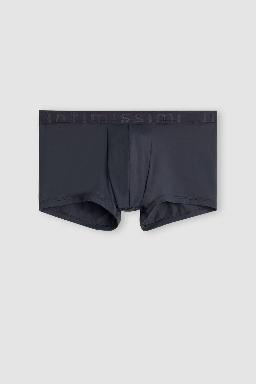 Intimissimi Microfiber Logo Boxer Shorts Grijs Grijs | 40389BLNQ