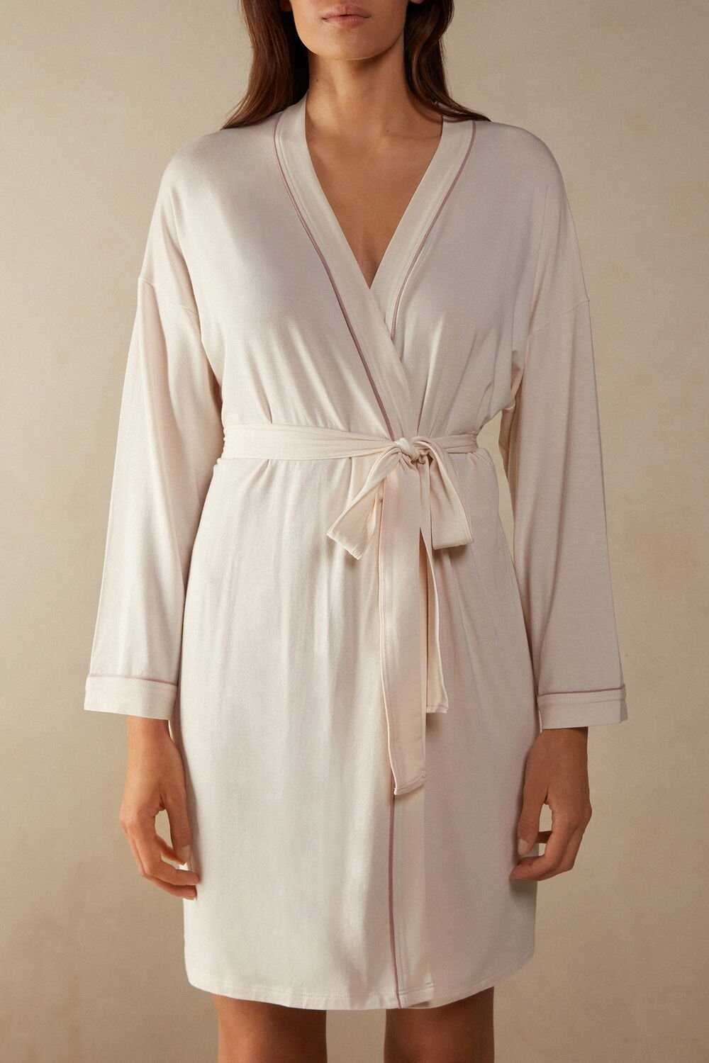 Intimissimi Modal Kimono Natural - 612i - Vanilla Ivory | 38675AXLF