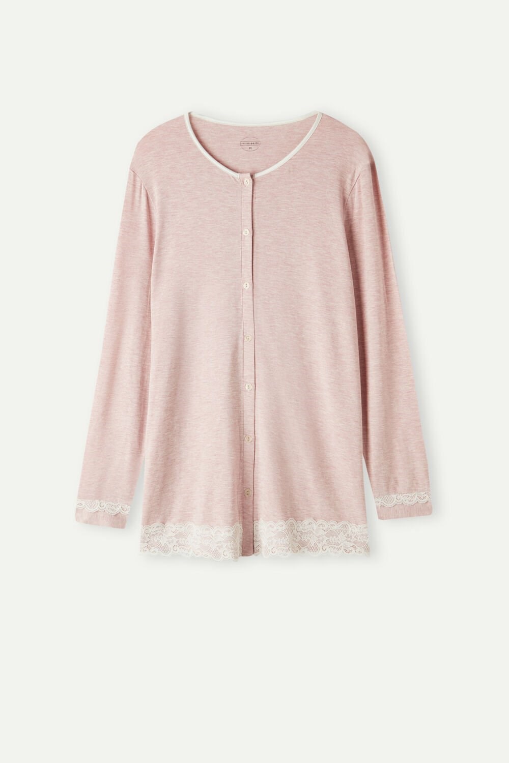 Intimissimi Modal and Kanten Cardigan Roze Lichtroze | 56120ZHOF