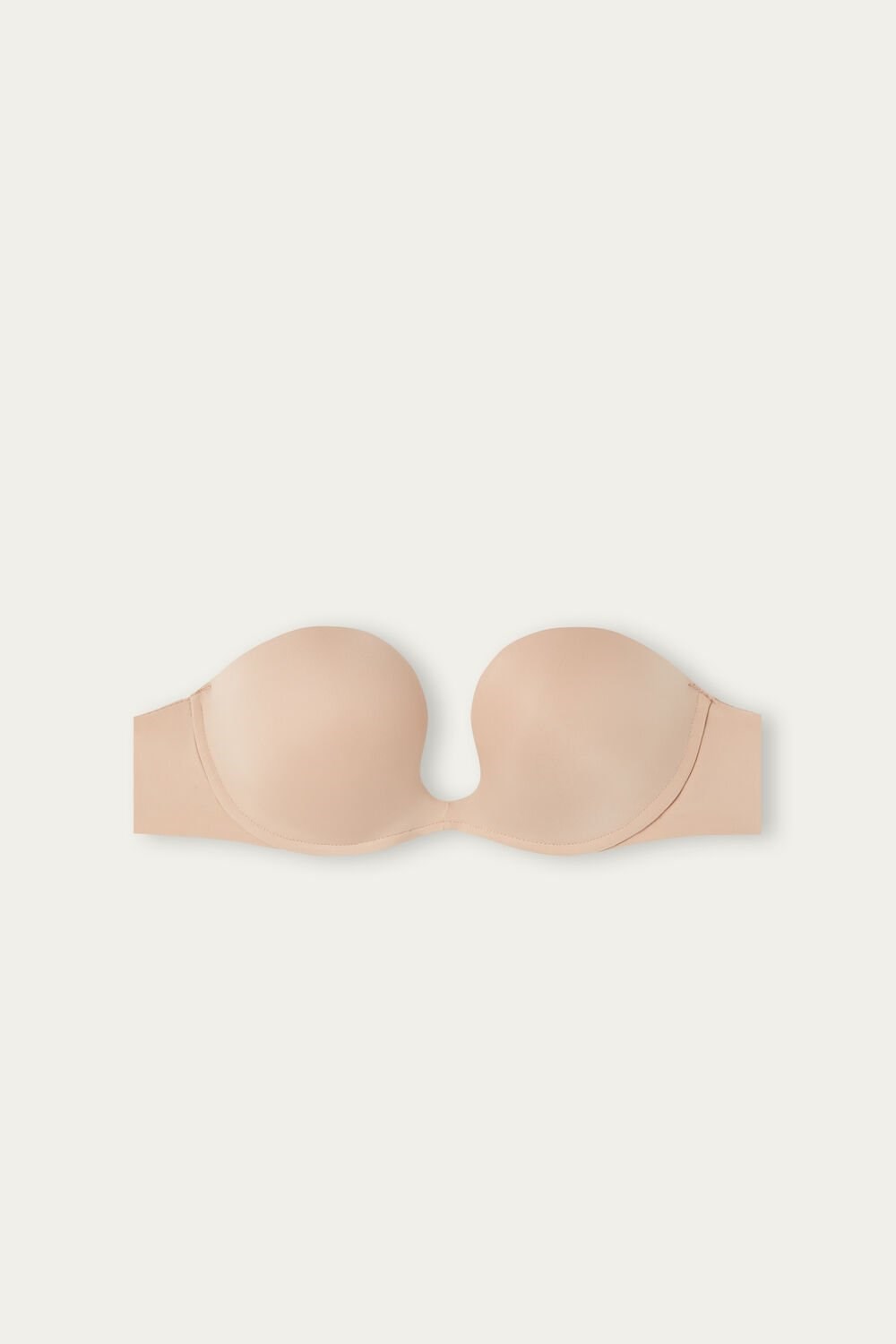 Intimissimi Monica Bandeau Bra in Ultralight Microfiber Natural - | 78436EQYH