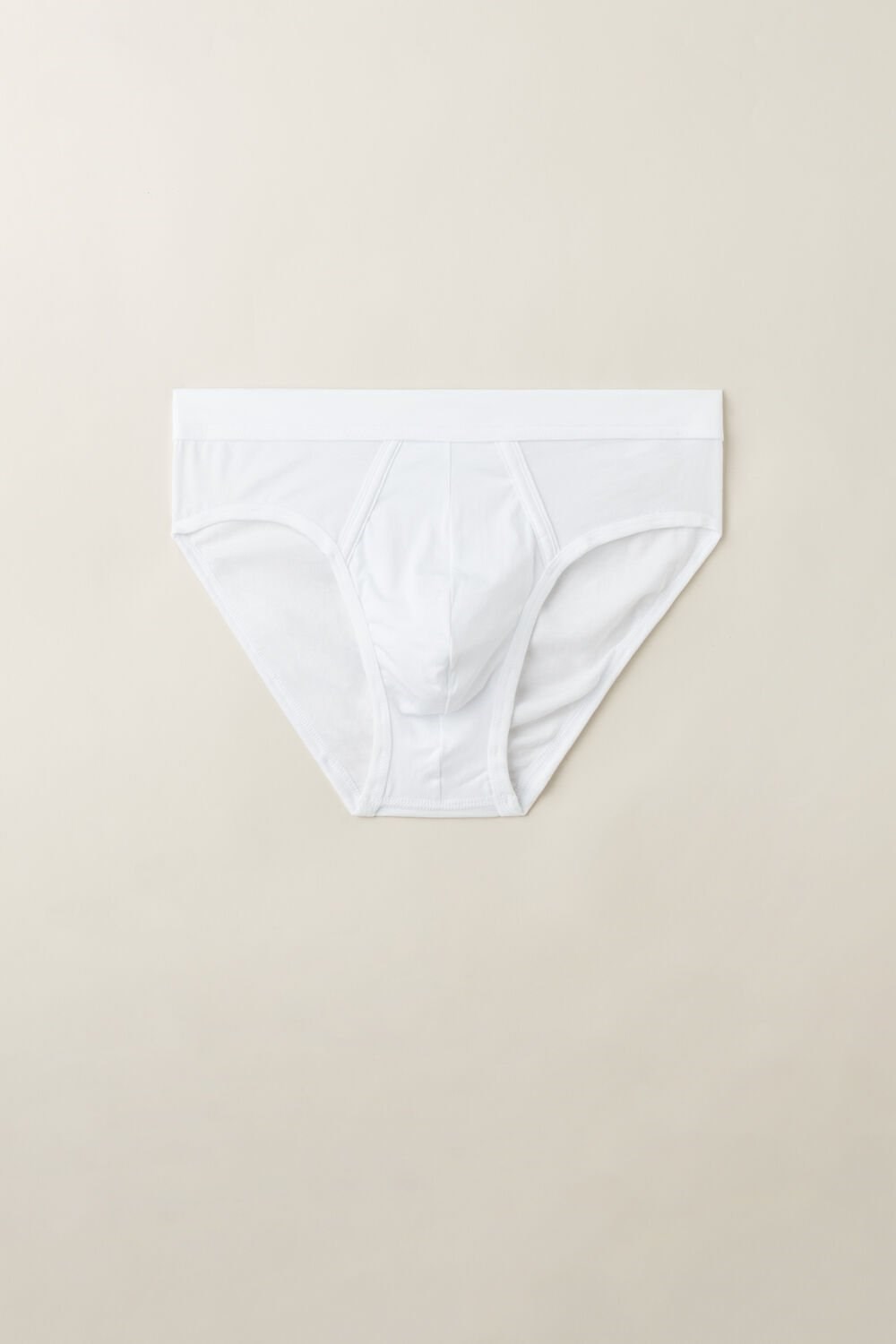 Intimissimi Natural Fresh Supima® Katoenen Briefs Wit Wit | 27948MHNC