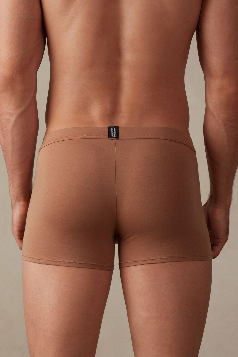 Intimissimi Natural Fresh Supima® Katoenen Boxers Beige | 46892TBIS