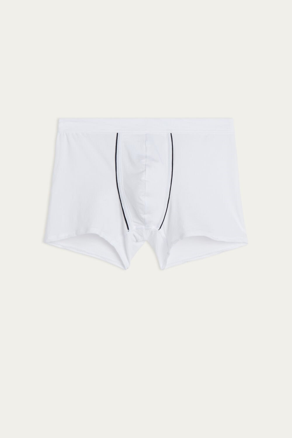 Intimissimi Natural Fresh Supima® Katoenen Boxers Wit Wit Blauw | 76534QFPR