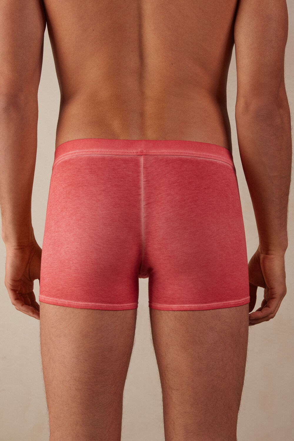 Intimissimi Natural Fresh Supima® Katoenen Boxers Rood Rood | 82093REBK