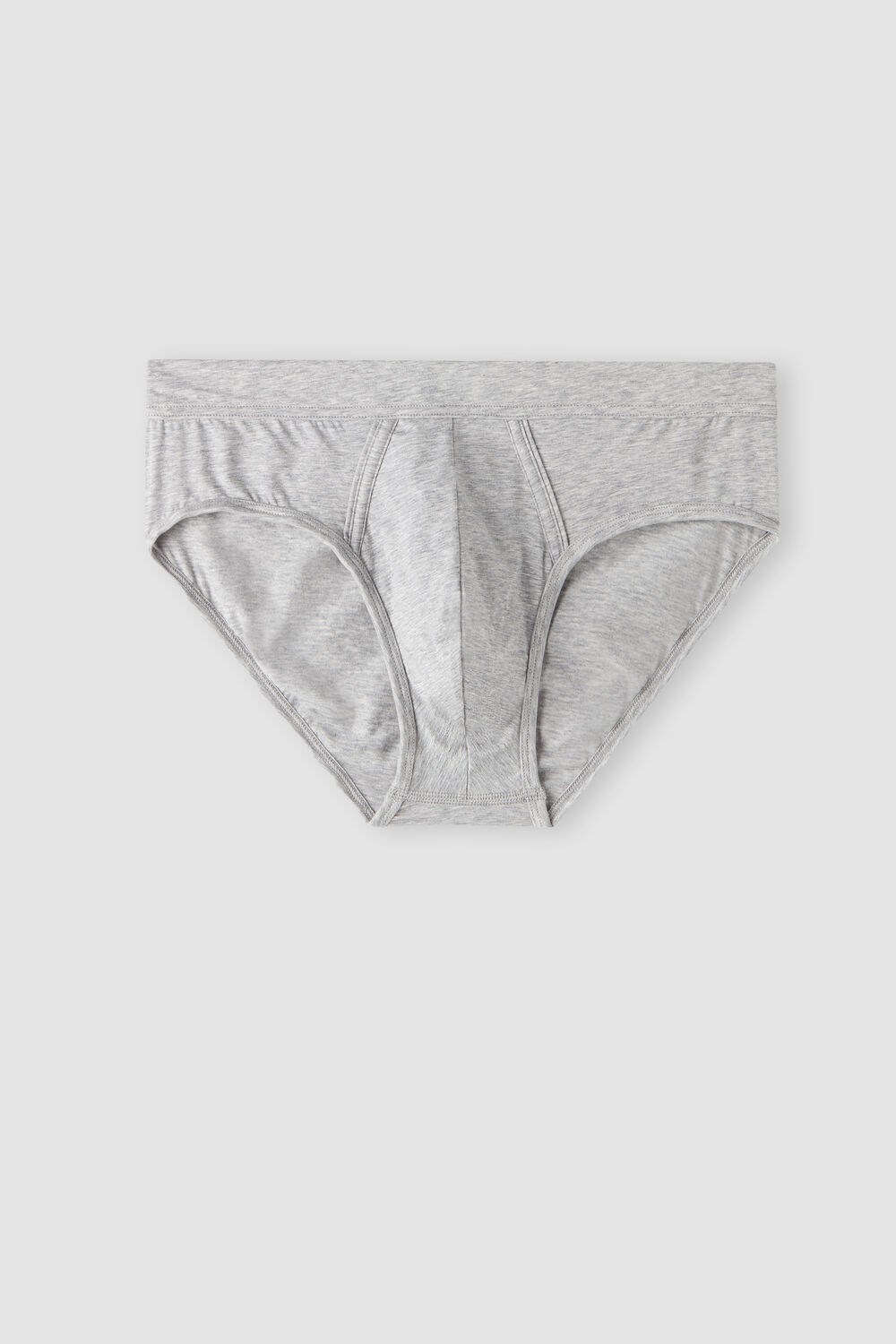 Intimissimi Natural Fresh Supima® Katoenen Briefs Grijs Lichtgrijs | 95413MZER