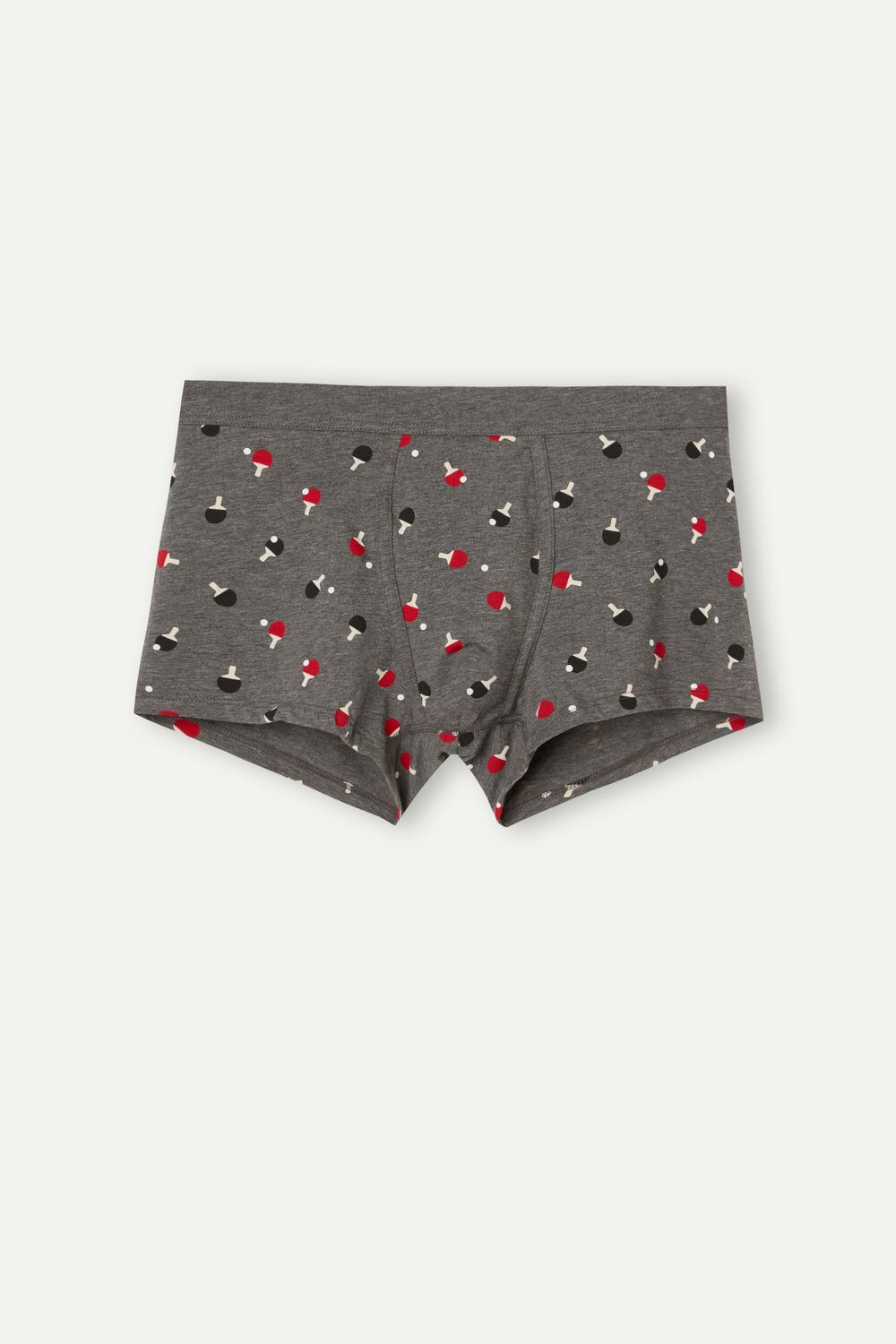 Intimissimi Ping Pong Boxers in Stretch Supima® Katoenen Grijs Grijs | 73248TBNP