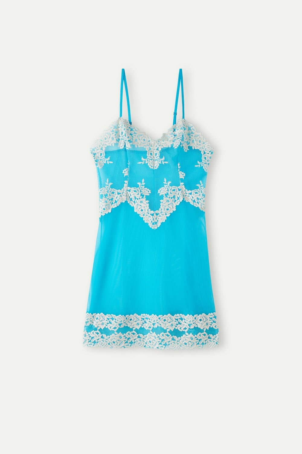 Intimissimi Pretty Flowers Babydoll Blauw Turquoise | 63741YKSG