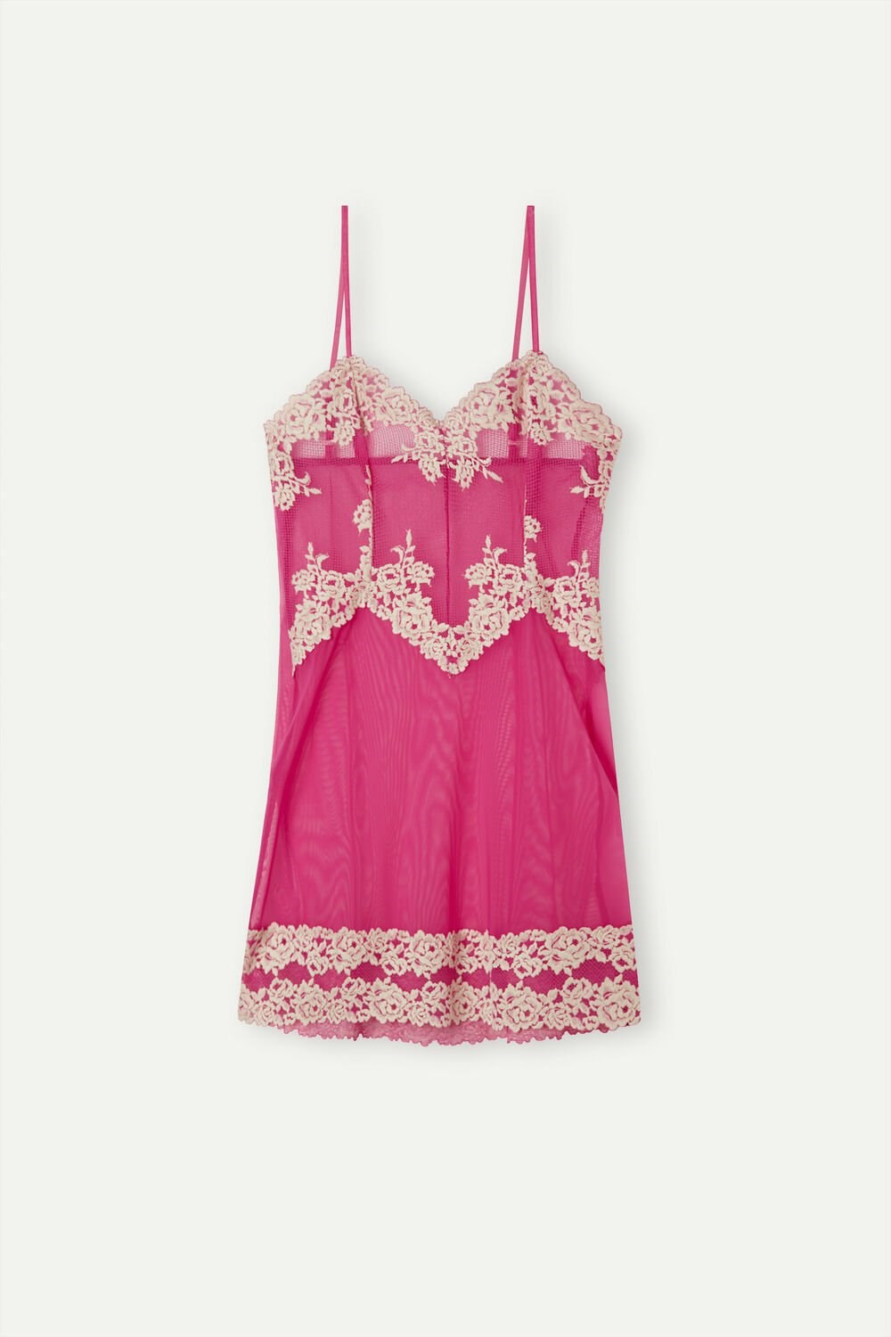 Intimissimi Pretty Flowers Babydoll Roze Roze | 70164DERW