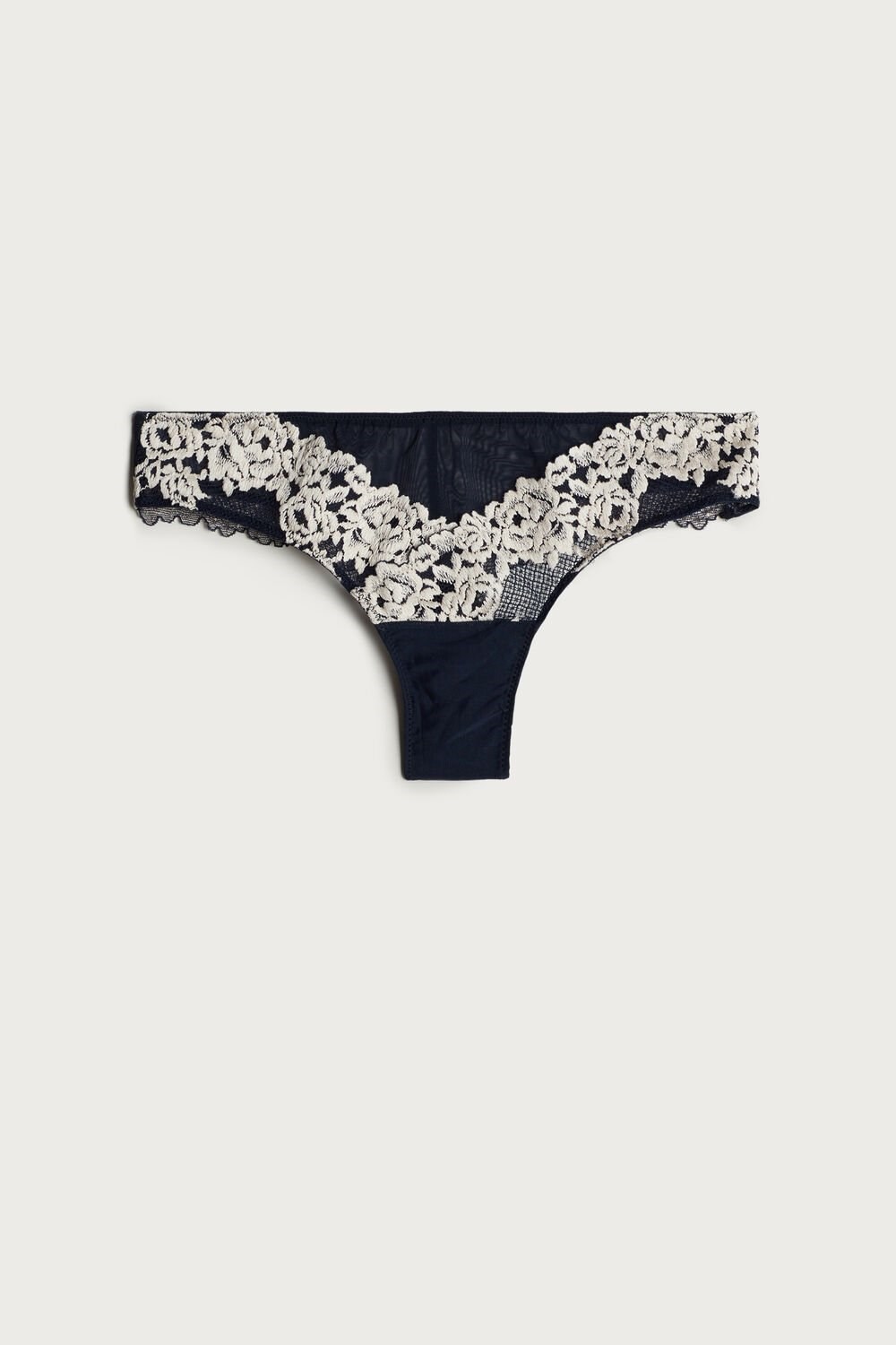 Intimissimi Pretty Flowers Brazilian Blauw Diepblauw | 60531ZBMF