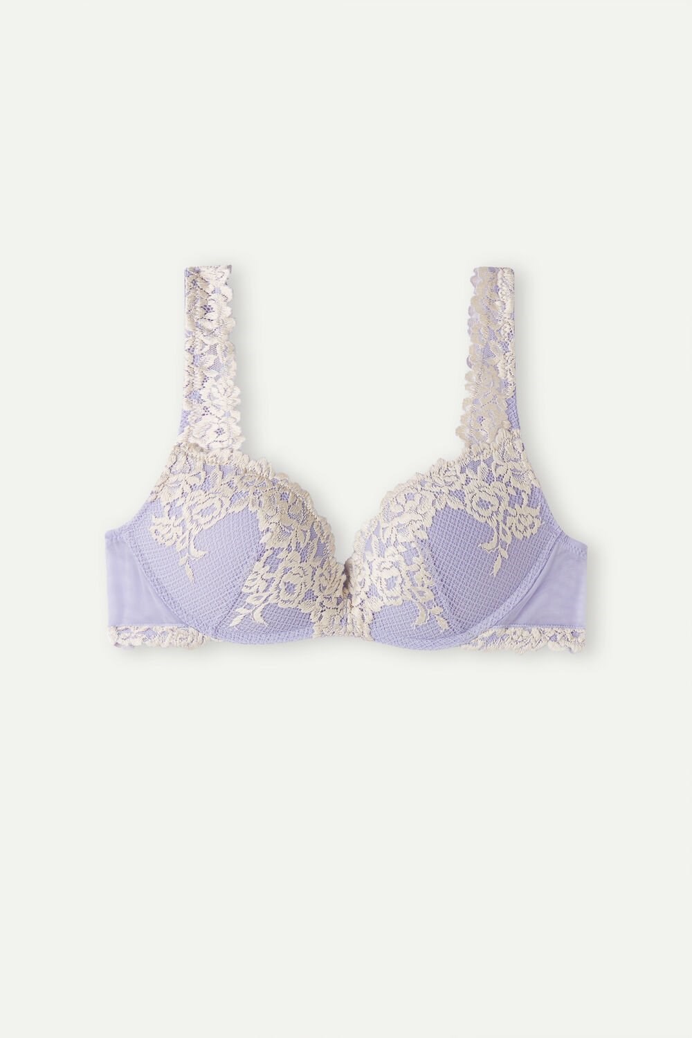 Intimissimi Pretty Flowers Gioia Super Push-up Bra Lavendel | 14760YZHF