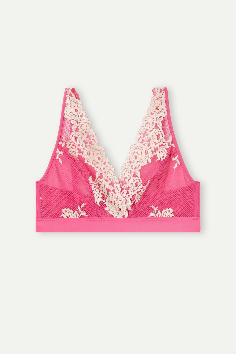 Intimissimi Pretty Flowers Lara Triangle Bra Roze Roze | 21358SKUD