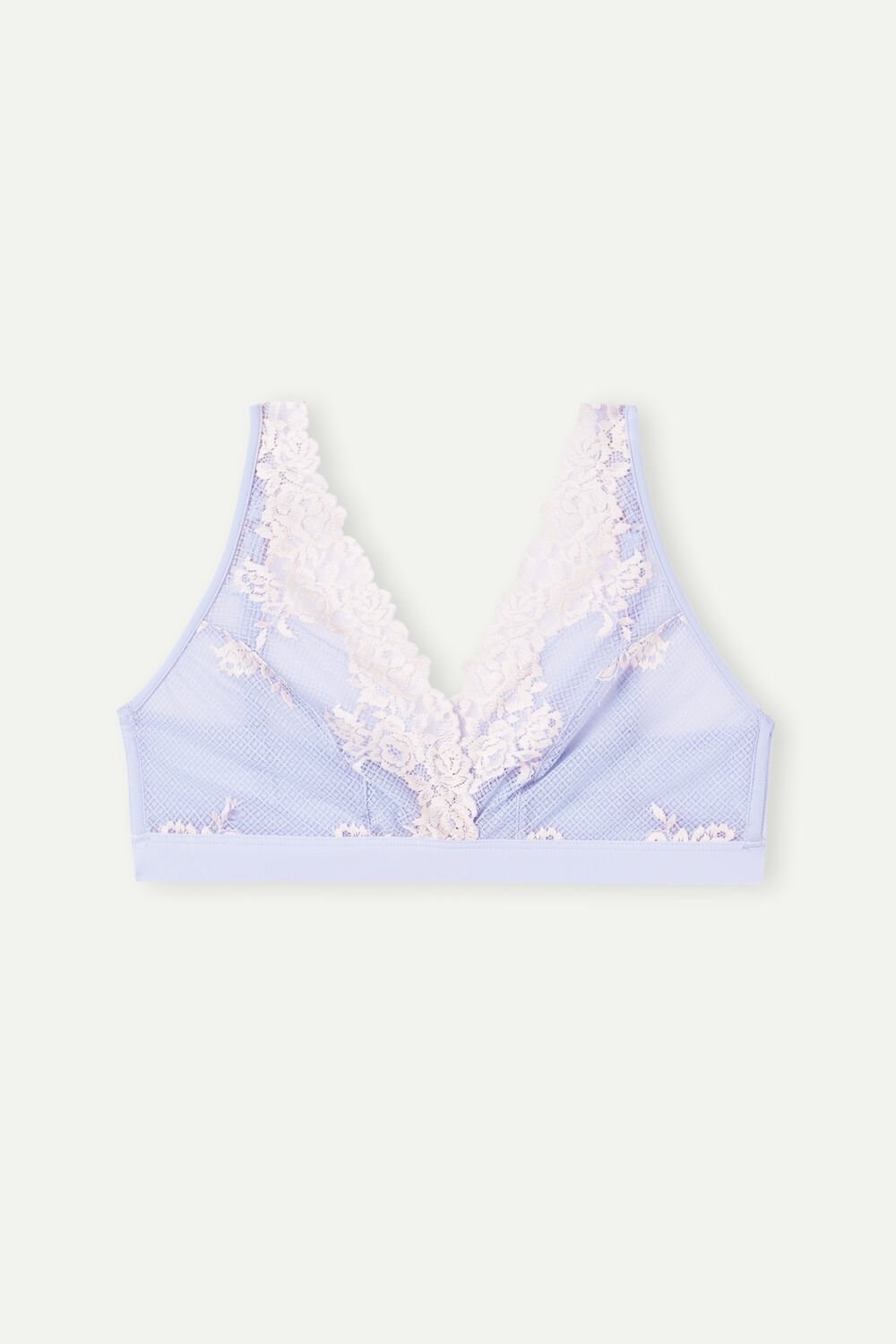 Intimissimi Pretty Flowers Lara Triangle Bra Lavendel | 72061XRHU