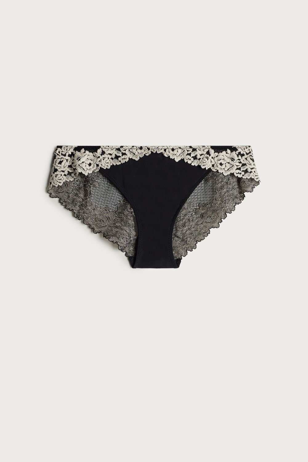 Intimissimi Pretty Flowers Panties Gekleurd Zwart | 95604ZOYW