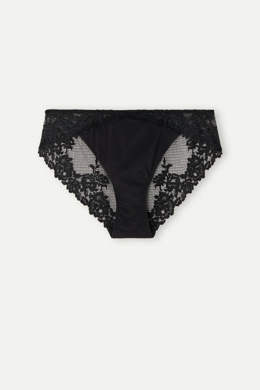 Intimissimi Pretty Flowers Panties Zwart Zwart | 98072TKNJ