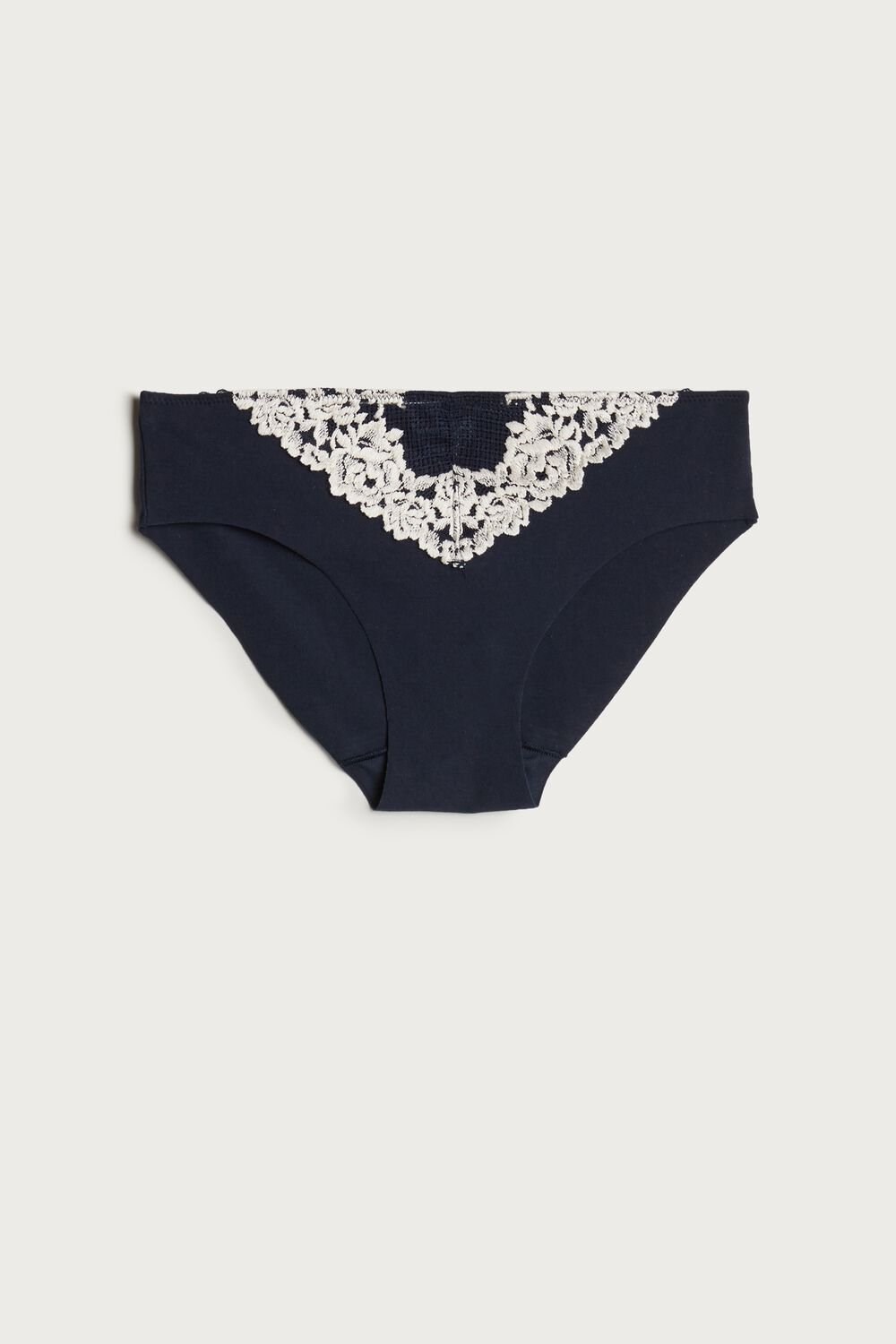 Intimissimi Pretty Flowers Seamless Katoenen Panties Blauw Diepblauw | 04562HWOV