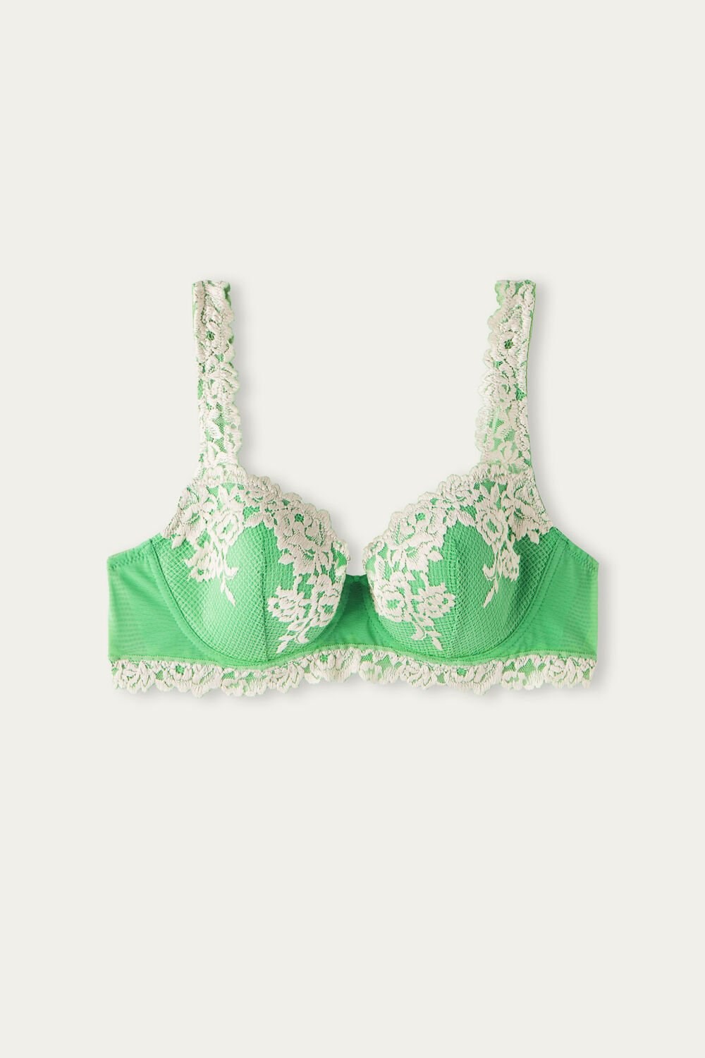 Intimissimi Pretty Flowers Sofia Balconette Bra Groen Mintgroen | 72913EYNO