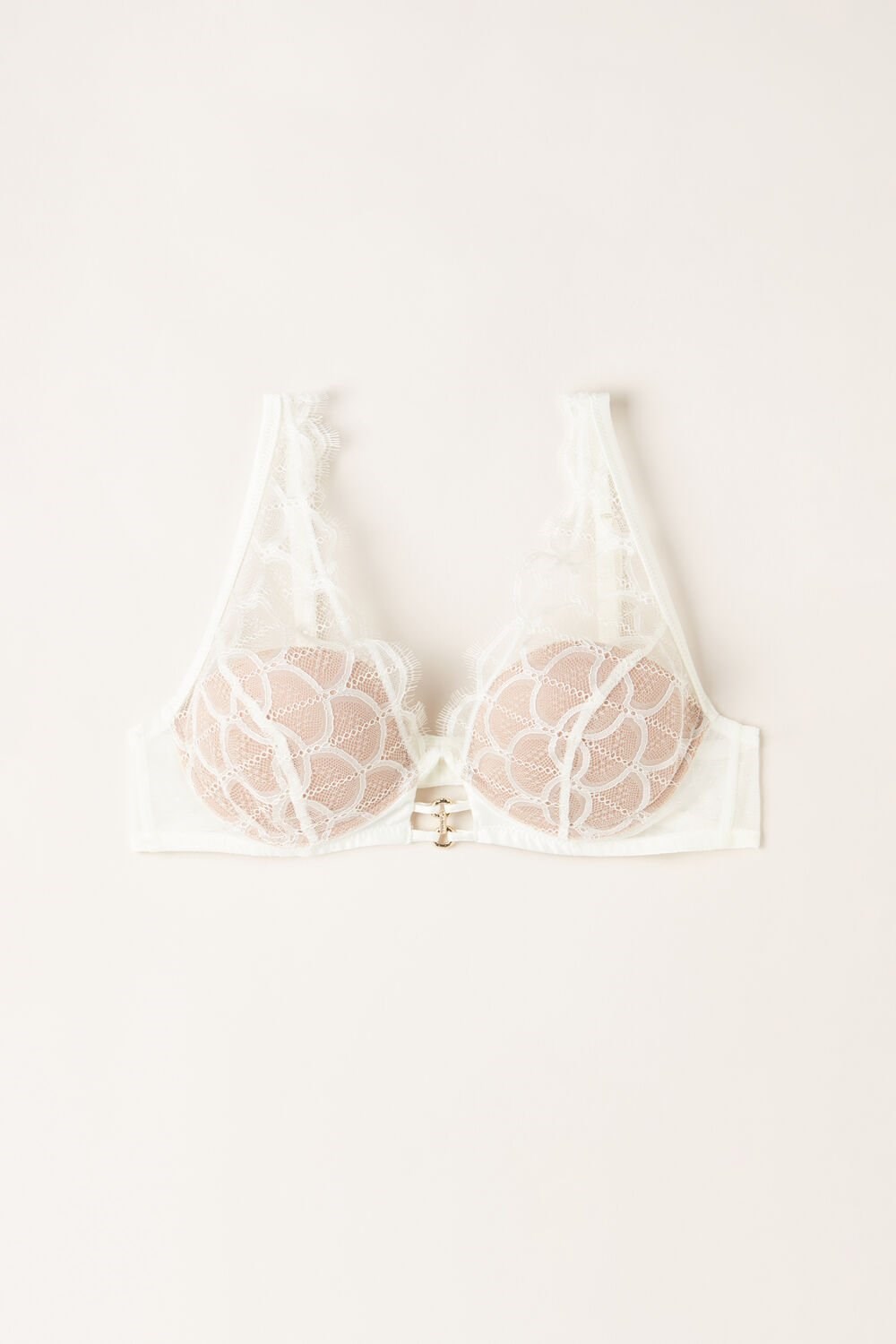 Intimissimi Pure Charme Elena Balconette Bra Wit | 43978PZLU