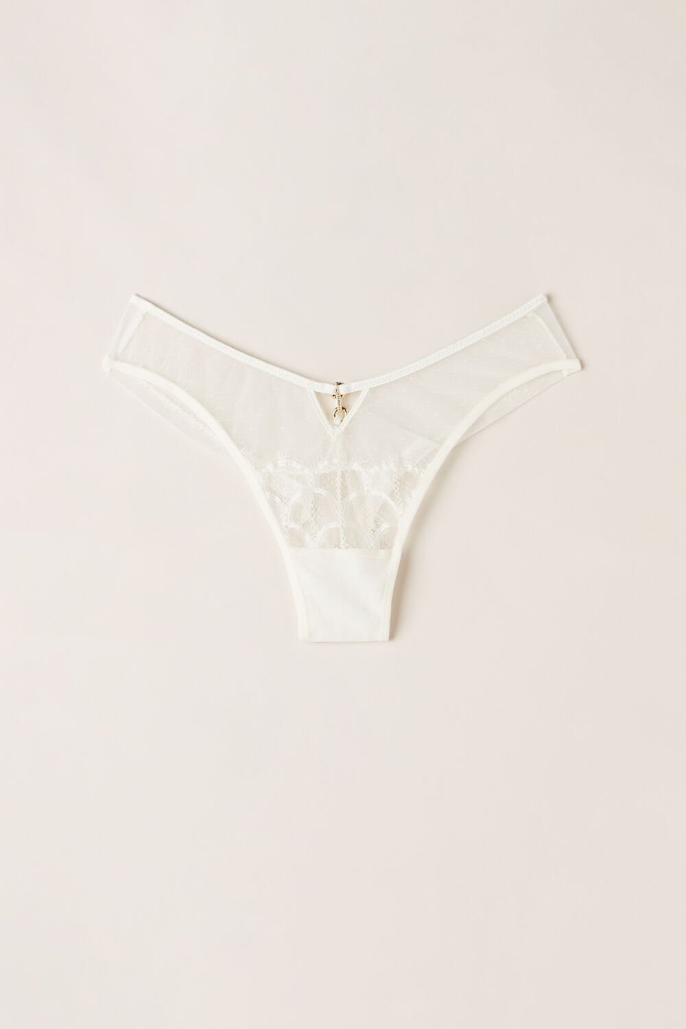 Intimissimi Pure Charme ‘80s Stijl Brazilian Wit | 09465PBCV