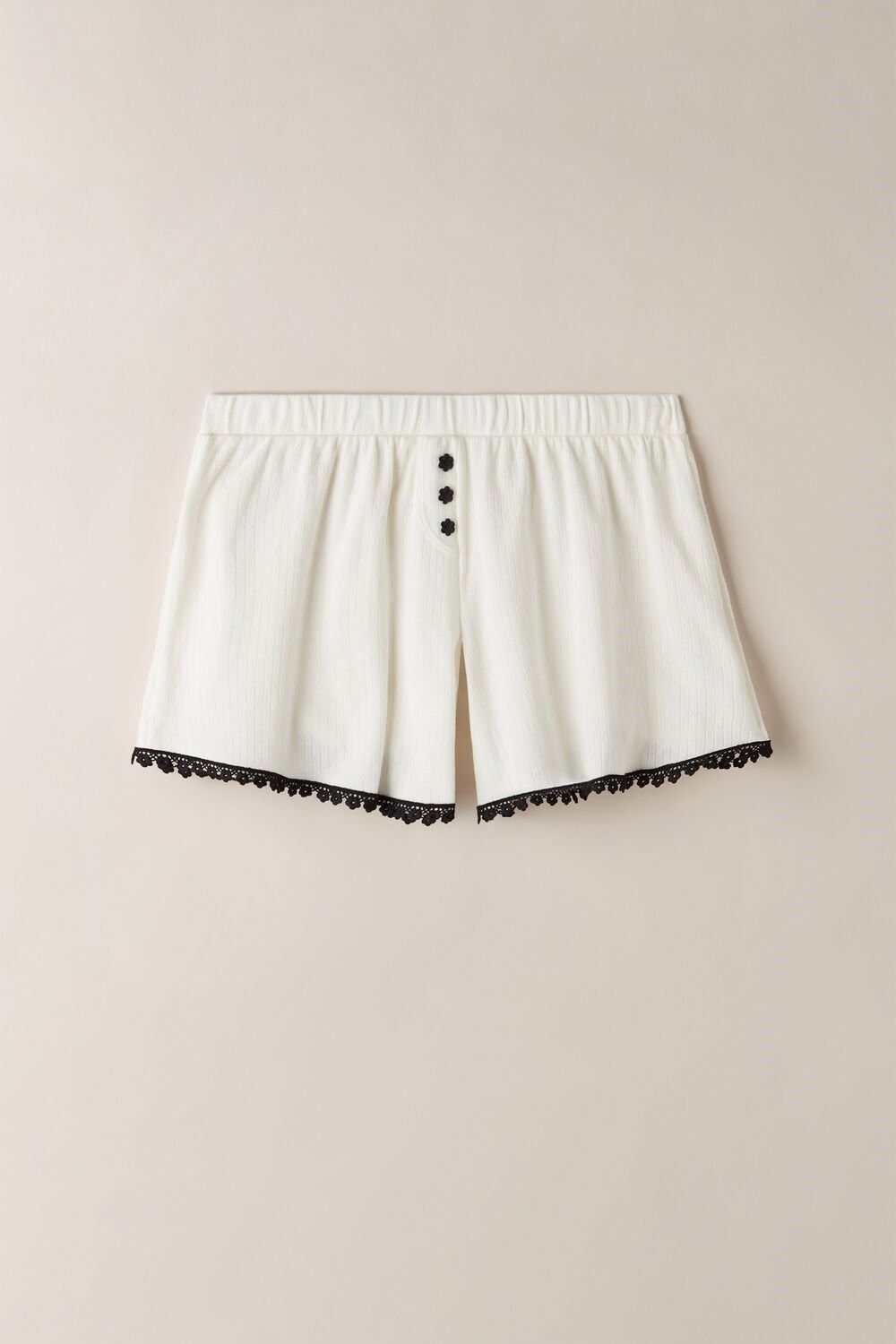 Intimissimi Pure Joy Katoenen Shorts Wit | 03942MCJD