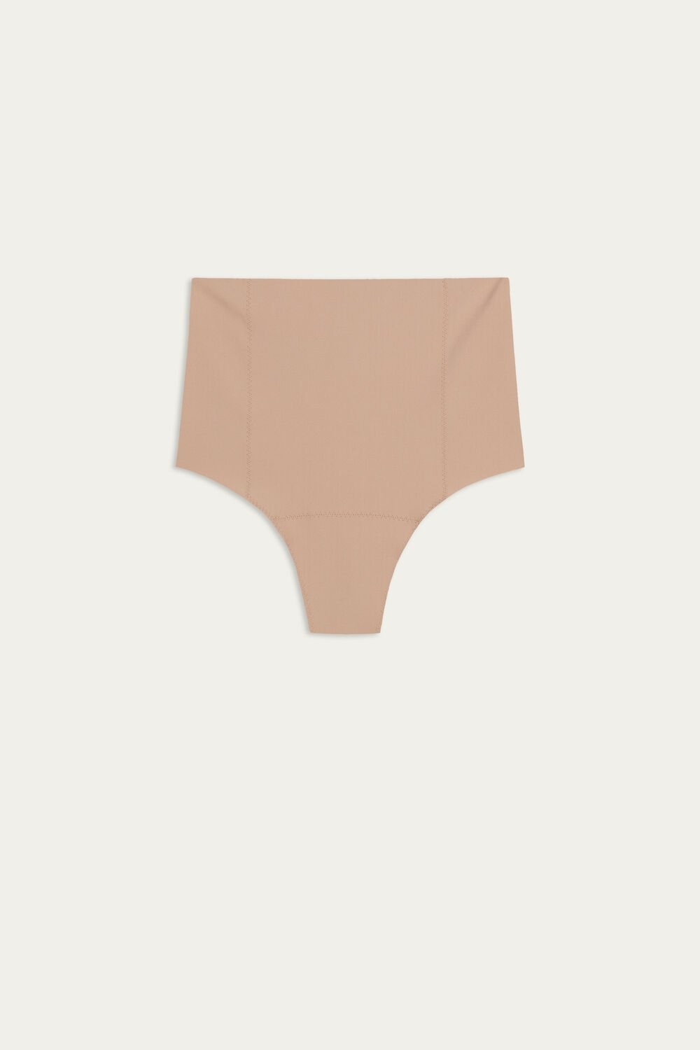 Intimissimi Raw-Cut Microfiber French Knickers Beige | 64291ELJM