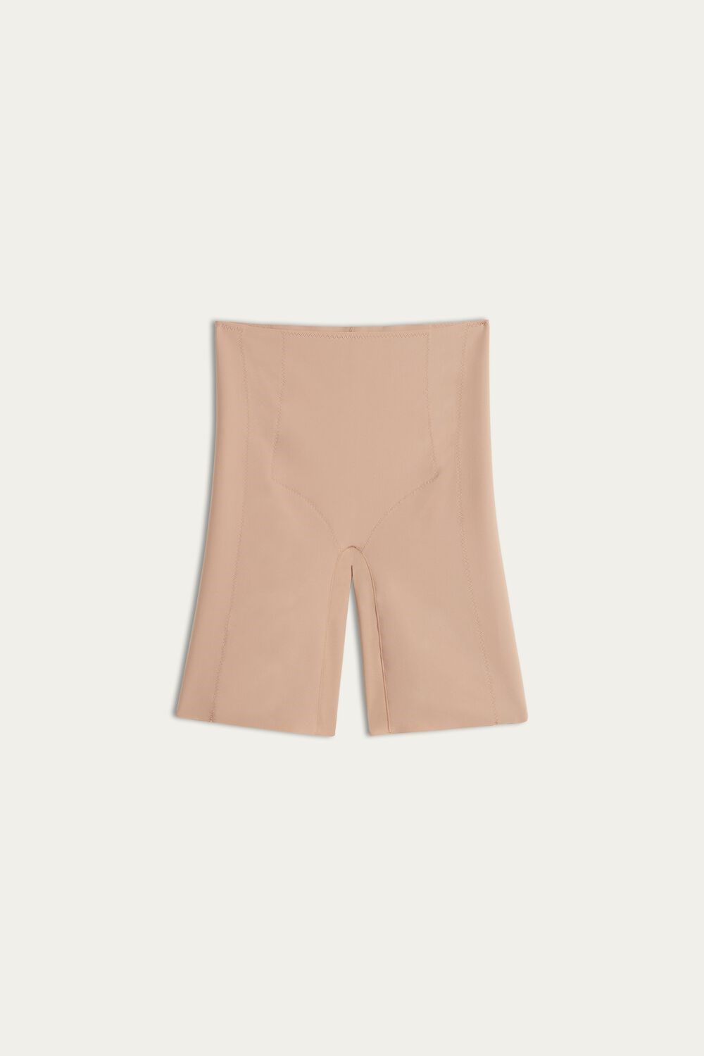 Intimissimi Raw-Cut Microfiber Shorts Beige | 40978VBOC