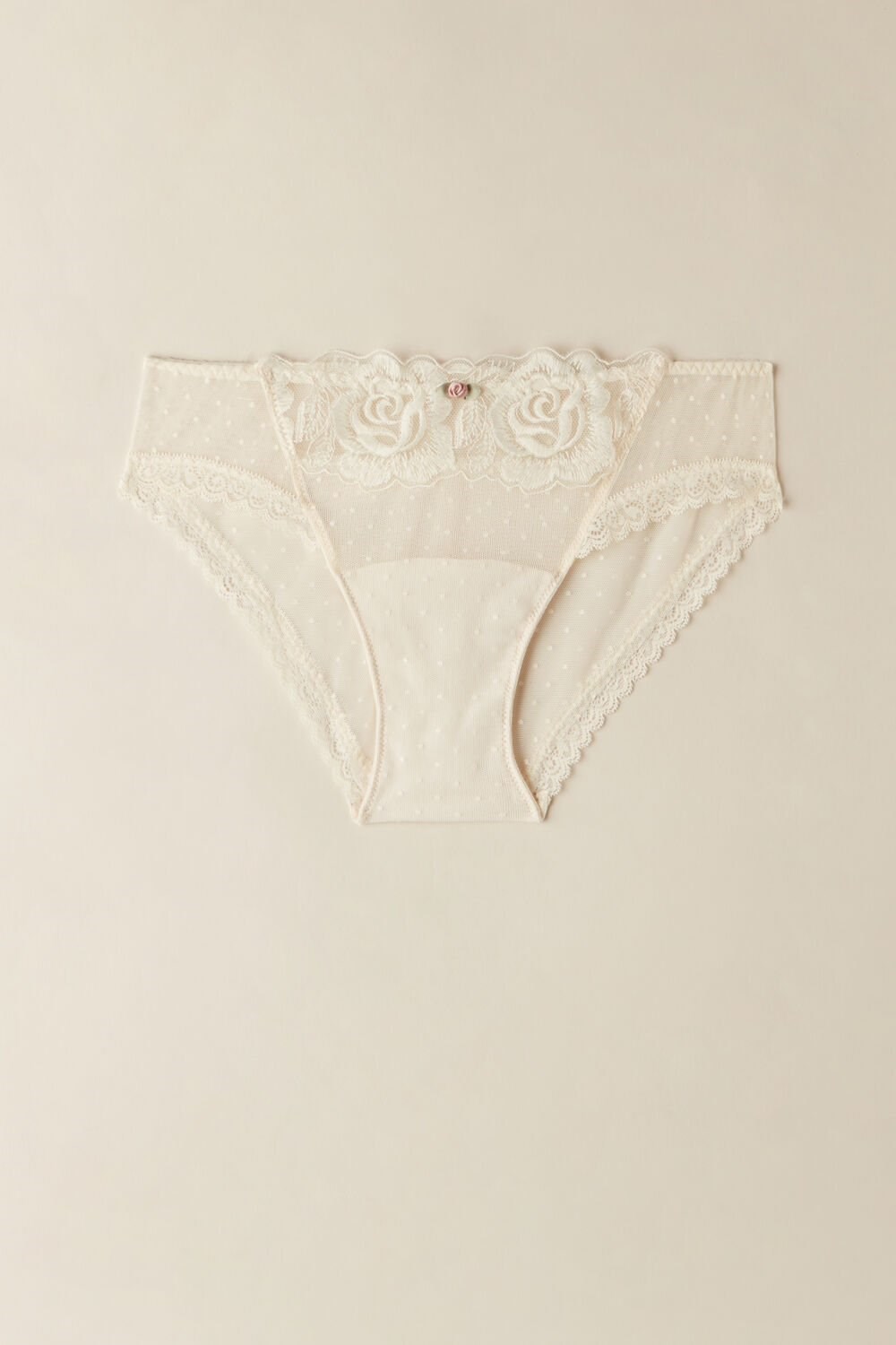 Intimissimi Scent of Roses Panties Natural - 612i - Vanilla Ivory | 30214RAEF